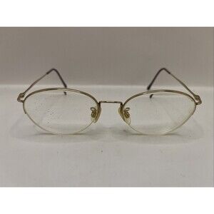 Accuflex Eyeglasses 150 with Flexon Amethyst Half Rim Frames Only Gold 48-17-135